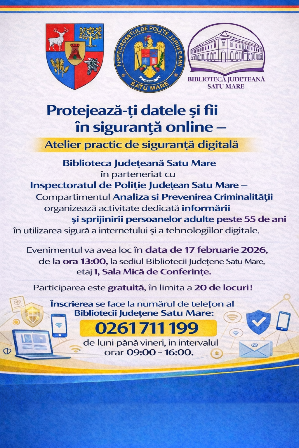 Atelier practic de siguranță digitală