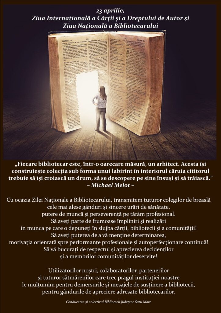 Ziua Bibliotecarului 2026