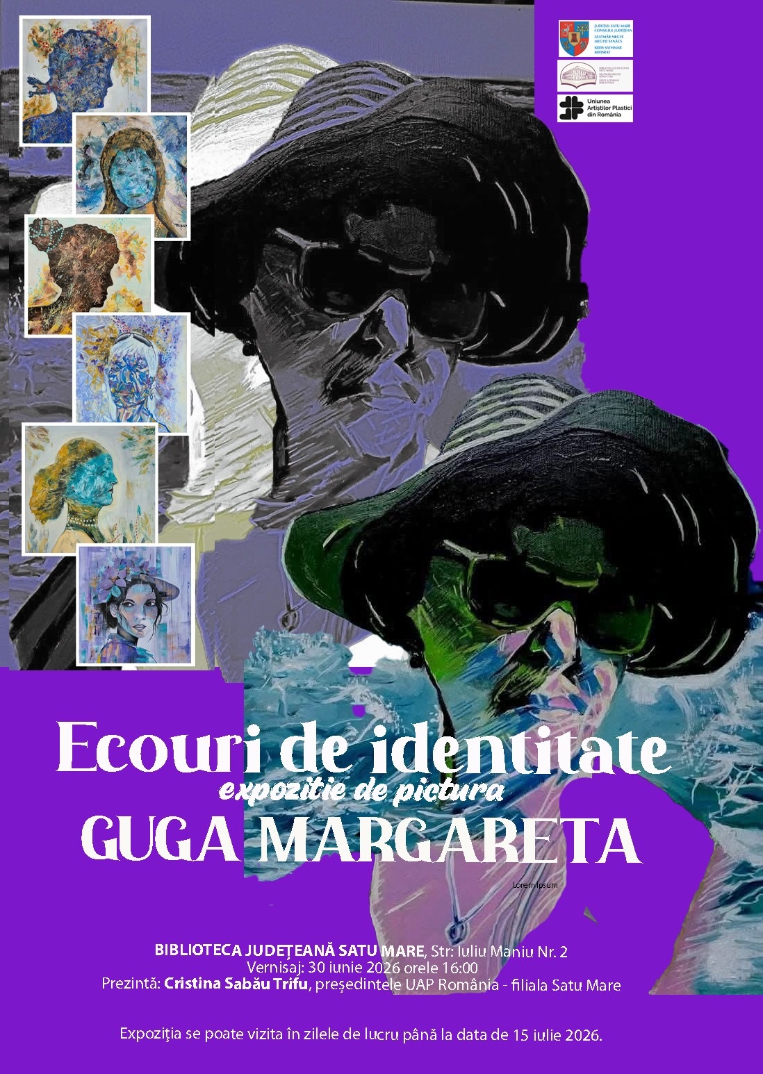 Expoziție de pictura „ecouri de identitate”